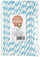 Kashta letre të lakuara Arpex, 20 cm, set 144 copë, blu
