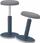 Stol zyre Leitz Ergo Cosy Sit Stand, ergonomik, rregullim lartësie, gri velvet