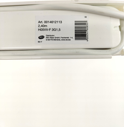 Prizë zgjatese 5 në 1 USB A dhe C, 3 dalje Schuko Bipasso EU, kabllo 1.5m, e bardhë