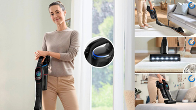 Fshesë me korrent pa kabllo Bosch Unlimited 10 ProPower BCS1051POW, 18V, ekran TFT, e zezë