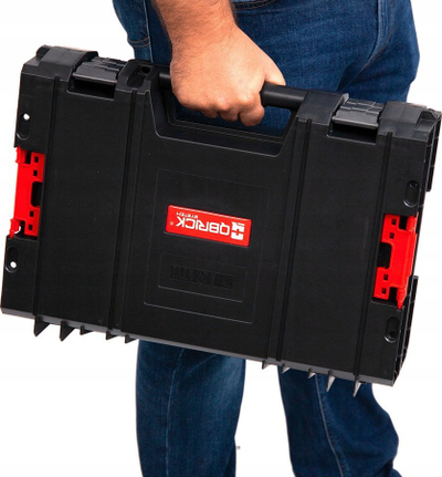 Сет кутии за алат Qbrick System Pro Set 6, 39L, со тркала, повеќебојна