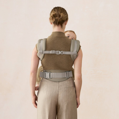 Mbajtëse bebe Ergobaby Omni Classic Mesh, ergonomike, rrjetë ajrosëse, ngjyrë ulliri