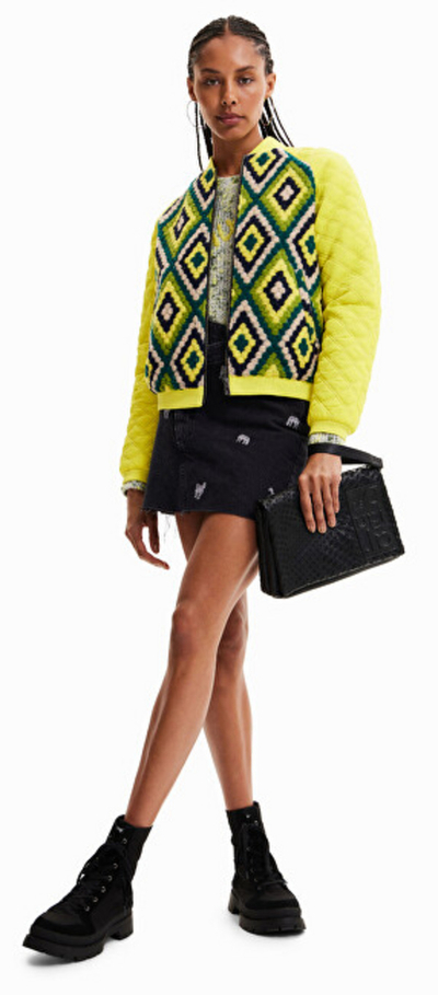 Çantë krahu Desigual Bag Magna Dortmund Flap 22WAXPA1 2000, e zezë