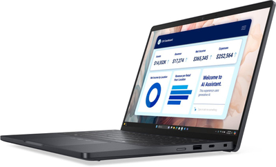 Laptop Dell Pro 13, Intel Ultra 7, 16GB RAM, 512GB SSD, gri