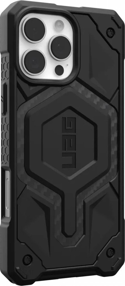 Mbulesë UAG Monarch për iPhone 16 Pro Max, pancir, e zezë