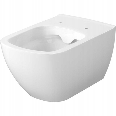 WC e varur Cersanit Metropolitan Rimless, CleanOn, e bardhë