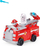 Lodër kamion zjarrfikës PAW Patrol Marshall Rise and Rescue, që shndërrohet, me figurë, i kuq