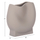 Dekor tavoline qeramike Glaze 26x14x25Hcm (HM4610.03), gri