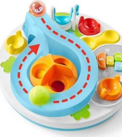Tavolinë aktiviteti Skip Hop Explore and More Lets Roll, 2 në 1, me piano dhe toptha, multingjyrëshe