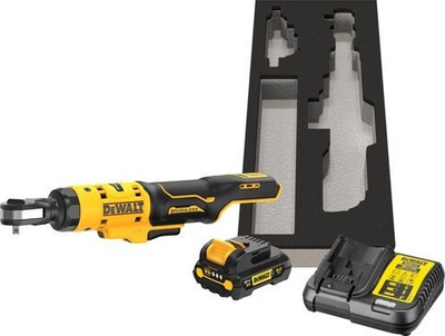 Stërvitëse pa kabllo DeWALT DCF504L, 12V, bateri 3Ah, e verdhë