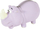Lodër Zolux El Rino, 14cm, gri
