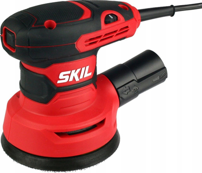Rrafshuese orbitale Skil, 125mm, 300W, e kuqe