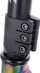 Trotinet freestyle Tempish Ventus Rainbow, rrota 100 mm 85A, platformë rainbow, i zi