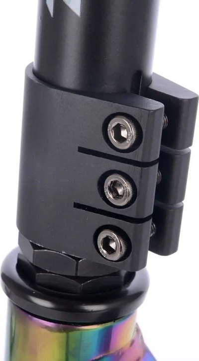 Trotinet freestyle Tempish Ventus Rainbow, rrota 100 mm 85A, platformë rainbow, i zi
