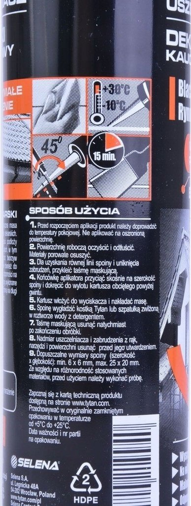 Silikon çatie Tytan Roofing Rubber Sealant, 280ml, kafe