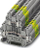 Bllok terminal Phoenix Contact UTTB 4, 2 nivele, 6mm², gri