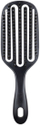 Furçë flokësh KillyS Brush Comb, me qime natyrale derri, dru, e zezë