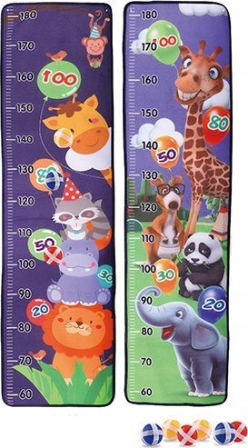 Set matës muri dhe lojë me shënjestra Sportox Kids Artyk, 2 në 1, për kalamaj 3+