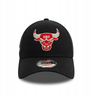 Kapele New Era 9FORTY Chicago Bulls Metallic, pambuk, e zezë