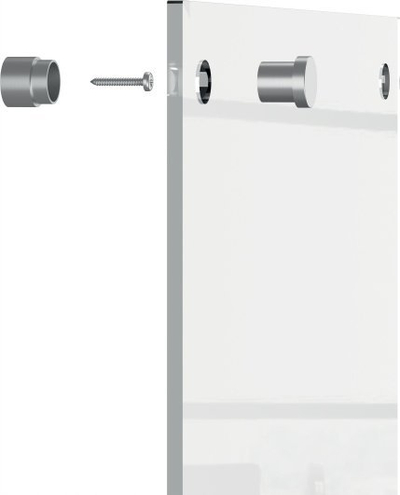 Tabelë akrilike Nobo Transparent Mini, 300x300mm, transparente