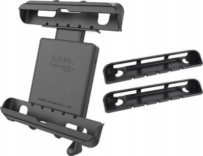Mbajtës tableti RAM Mounts Tab-Lock Universal, për tabletë të mëdhenj, me kyç sigurie, i zi