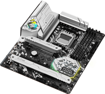 Pllakë amë ASRock B650E Steel Legend WIFI - AMD B650