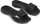 Pantofla pishine Speedo Biofuse, taban antirrëshqitës, thahet shpejt, e zezë