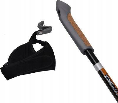Shkop trekking Sportech N SM216 D6, alumin, teleskopik, i zi