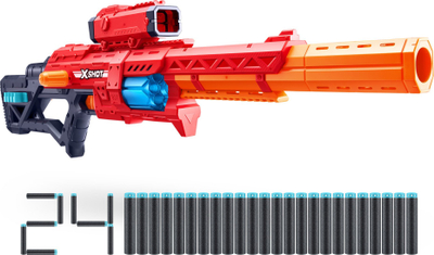 Lodër blaster Zuru X-Shot Ranger X8, 24 darts, shumëngjyrëshe