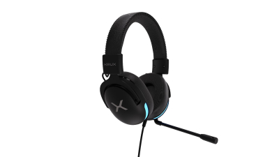 Слушалки Krux KRXC015, жичени, за компјутер и лаптоп, црни