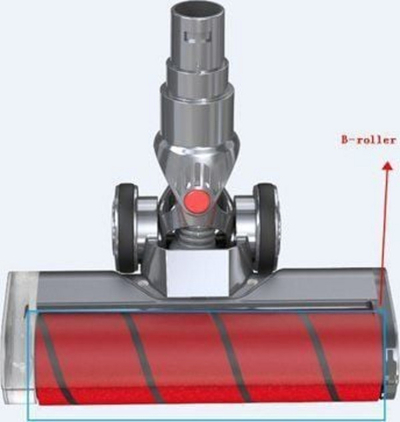 Roller Mamibot për Mamibot V7, i hirtë / i kuq