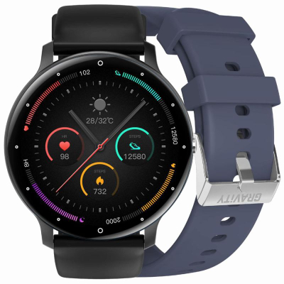 Smartwatch për goca Gravity GT1-1, ekran 1.28", Bluetooth 5.0, rozë
