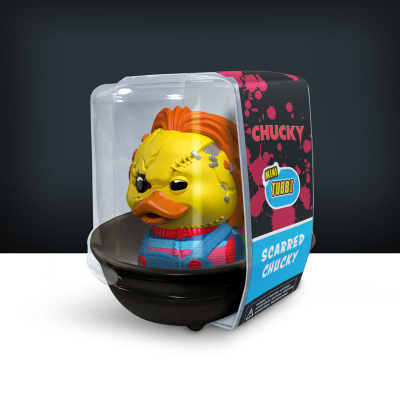 Figurë koleksionare Numskull TUBBZ Chucky Scarred Mini, PVC, 2\", shumëngjyrëshe