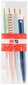 Stilolaps me bojë MG Simple Me, 0.5mm, set 4 copë, blu