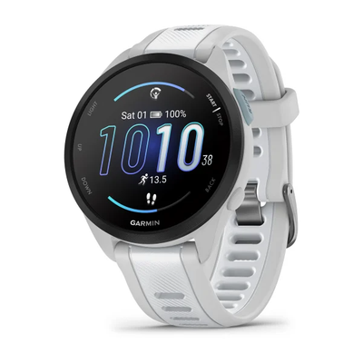 Ora inteligjente Garmin Forerunner 165, 1.2", GPS, e zezë