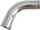 Tub alumini për ajrim, 67°, 80mm, 30cm, argjendtë