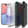 Mbështjellës telefoni Spigen Ultra Hybrid për iPhone 15 Plus, transparent, i zi