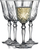 Set gotash vere të bardhë Lumarko Lyngby Glas Melodia, kristal, 21 cl, 4 copë, transparent