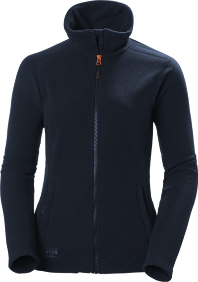 Xhaketë fleece Helly Hansen LUNA, 100% poliester i ricikluar, për goca, navy