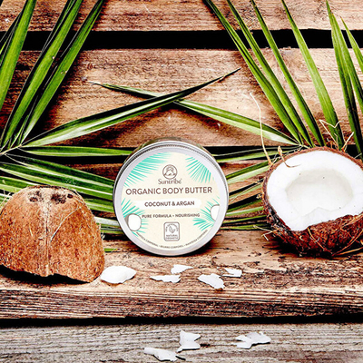 Gjalpë trupi Suntribe Coconut & Argan, 150 ml