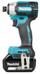 Makineri kaçavidë goditëse Makita DTD201RTJ, 18V, me bateri, blu