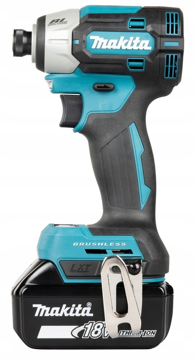 Makineri kaçavidë goditëse Makita DTD201RTJ, 18V, me bateri, blu