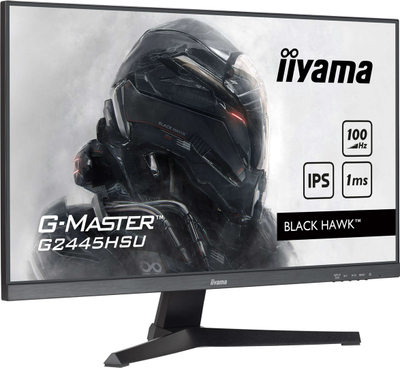 Monitor gaming iiyama G-MASTER G2445HSU-B2, 24", 100Hz, i zi