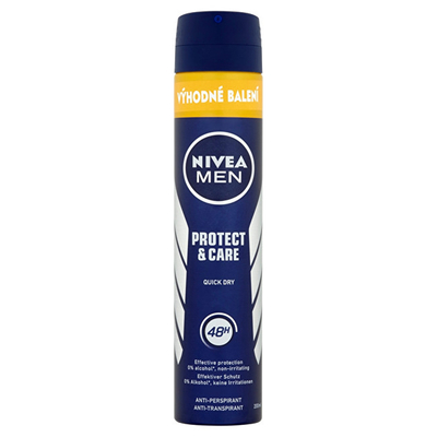 Antiperspirant Nivea Men Protect & Care, 200 ml