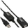 Kabllo InLine USB-A, 10 m, e zezë