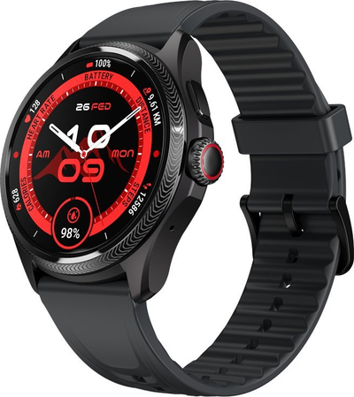 Паметен часовник Ticwatch Pro 5 Enduro, 1.43", Wear OS, GPS, црн
