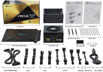 Burim energjie Seasonic Focus (GX-750) - 750W