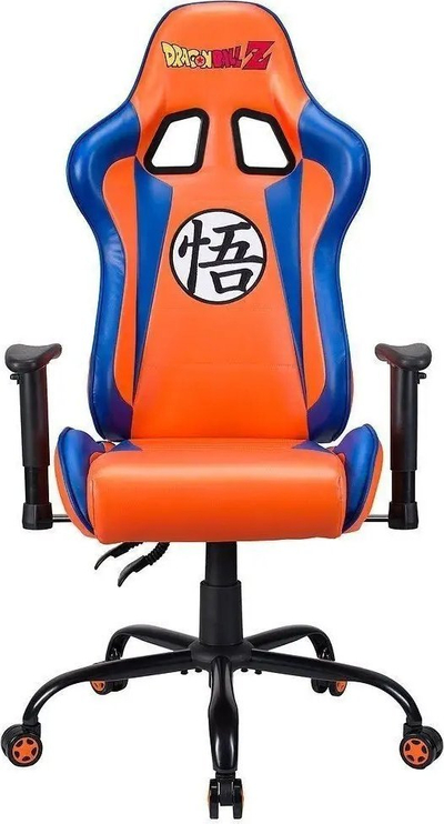 Karrige lojrash Subsonic DBZ Dragon Ball Z, ergonomike, me shpinohe dhe krahë të rregullueshëm, shumëngjyrëshe