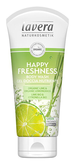 Xhel dushi Lavera Happy Freshness Organic Lime and Organic Lemon Grass 200 ml