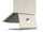 Носач за лаптоп Rain Design mStand360, алуминиум, вртлива основа, Starlight